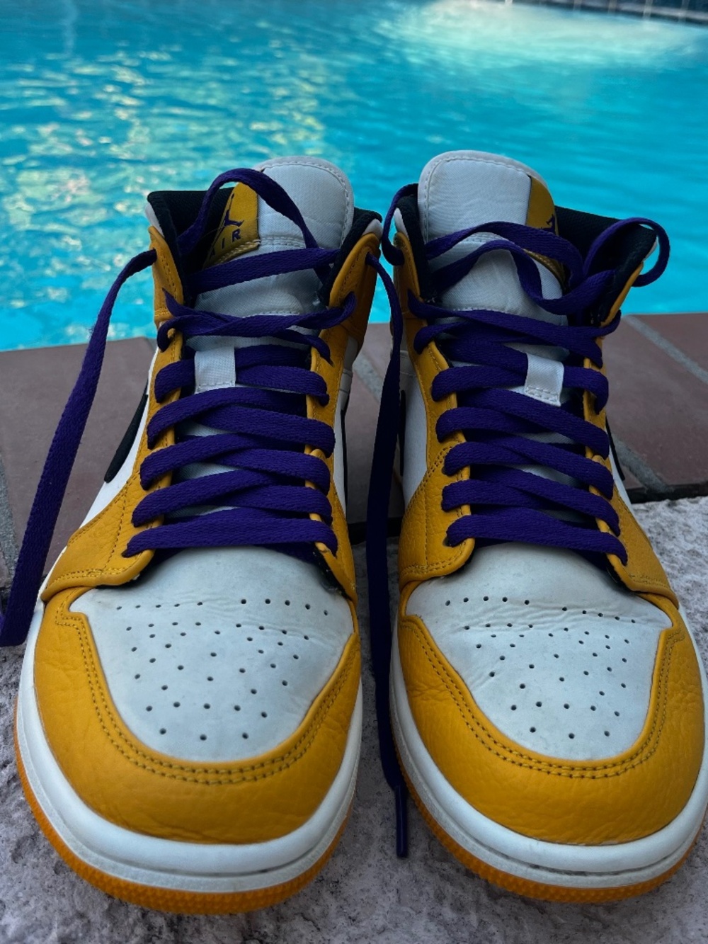 Air Jordans “Lakers” Edition